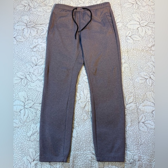 RHÔNE Nylon Tactel Jogger Track Pants Charcoal Gray RH-NTJ-182 Mens Sz Small - Picture 1 of 13